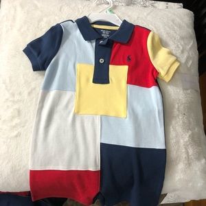 18m Boys Polo One piece